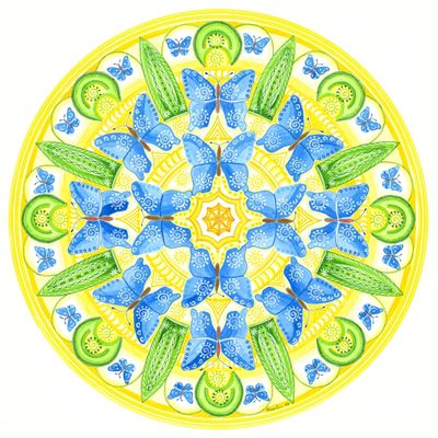 Mandala von Karin Ruthenbeck: Die universelle Kraft