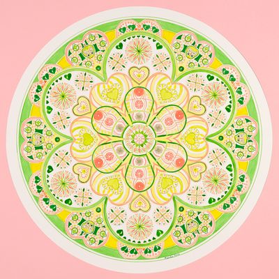 Mandala von Karin Ruthenbeck: Herzensangelegenheit