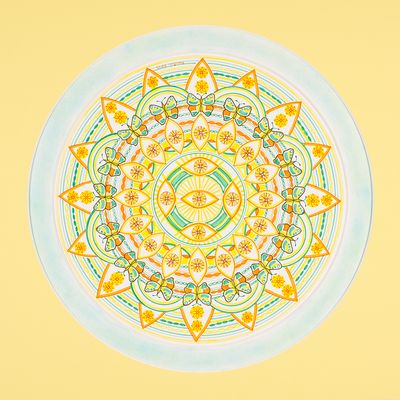 Mandala von Karin Ruthenbeck: Klarsicht