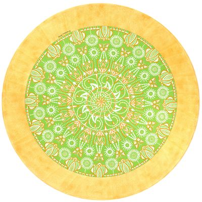 Mandala von Karin Ruthenbeck: Grosszügigkeit