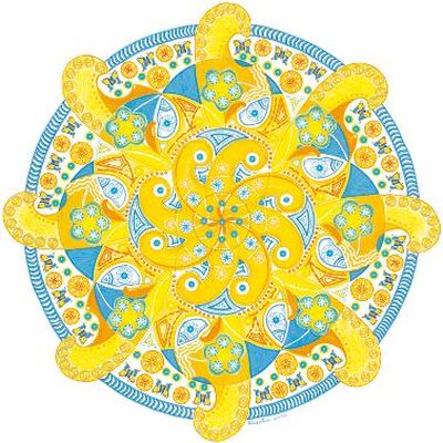 Aus der Quelle schöpfen Mandala von Karin Ruthenbeck: Vielseitigkeit