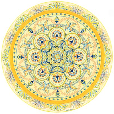 Herzöffner Mandala Besonnenheit (by Karin Ruthenbeck)