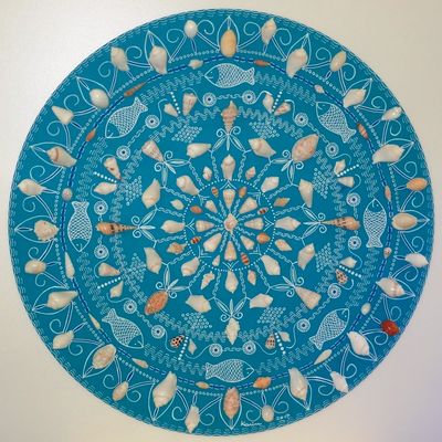 Aus der Quelle schöpfen Mandala von Karin Ruthenbeck: Unterwasser Schönheiten