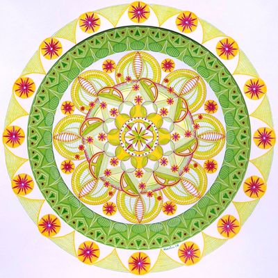Mandala von Karin Ruthenbeck: Güte und Ethik